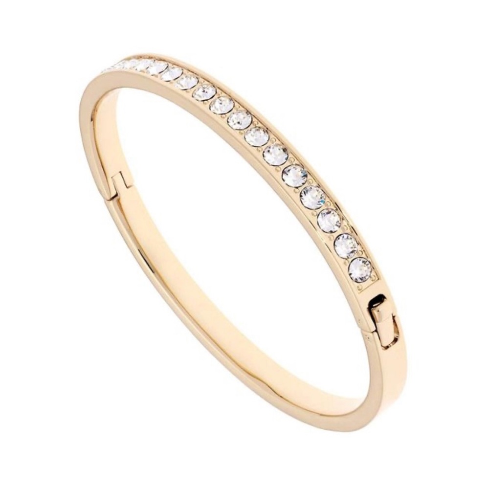 Ted Baker Clemara crystal hinge bangle bracelet
